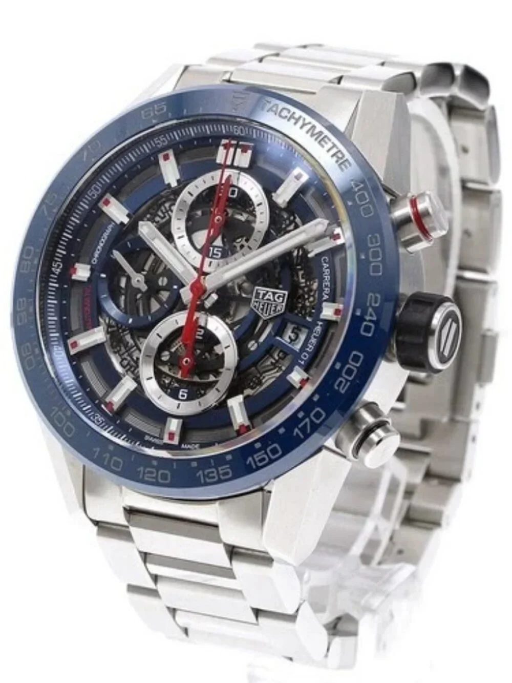 TAG HEUER Carrera Caliber Heuer 01 CAR201T-0 Date Automatic Men's Watch_921891